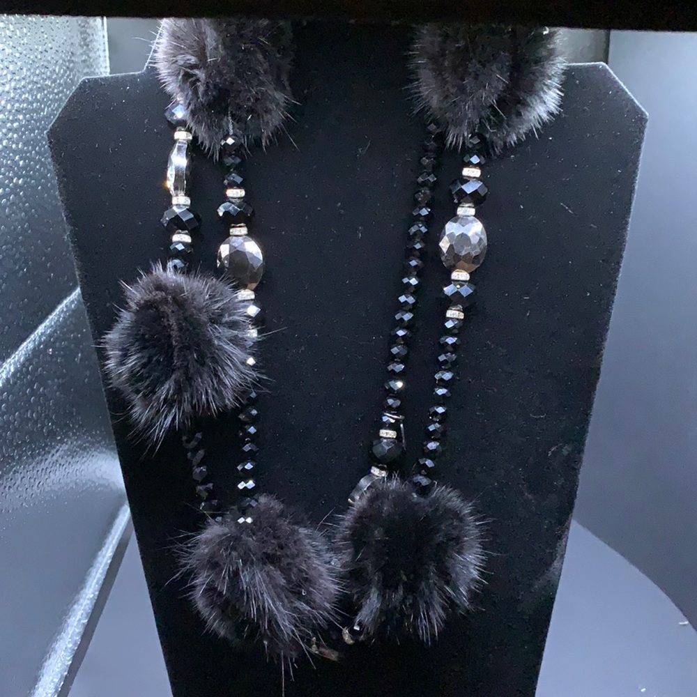 Cute Fuzzball Necklace